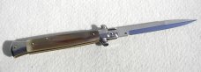NEW OLD STOCK FRANK BELTRAME 11" GENUINE BRAZILIAN HORN ITALIAN STILETTO
