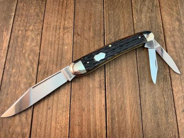 Marbles Germany 1992 Era Olbertz Factory Made Green Bone Whittler 1 of 100