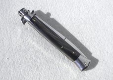 NEW FRANK BELTRAME 11" GENUINE DARK HORN ITALIAN STILETTO