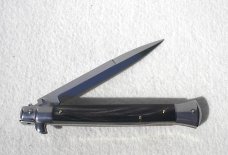 NEW FRANK BELTRAME 11" GENUINE DARK HORN ITALIAN STILETTO