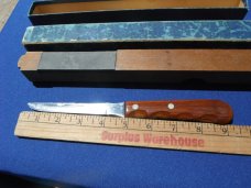 Rare Case XX (1950's) Vintage 5" Carve Master "P-Bar" Utility Knife W / Tray & Box. CASE XX USA Rare Case XX (1950's) Vintage 5" Carve Master "P-Bar" Utility Knife W / Tray & Box. CASE XX USA