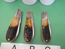 Tuna Valley Old Man Norman Genuine India Amber Stag 