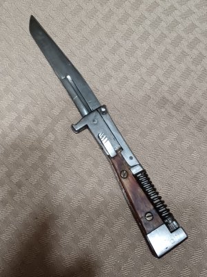 Vintage AK 47 Torsion Spring  Russian Prisons Knife. 