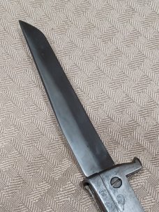 Vintage AK 47 Torsion Spring Russian Prisons Knife. Vintage AK 47 Torsion Spring Russian Prisons Knife.