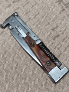 Vintage AK 47 Torsion Spring Russian Prisons Knife. Vintage AK 47 Torsion Spring Russian Prisons Knife.