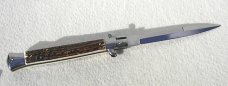 NEW FRANK BELTRAME 11" GENUINE STAG ITALIAN STILETTO