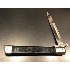 Vintage 1970s Manual Swing-Guard Stiletto Pocket Knife for Parts or Repair Vintage 1970s Manual Swing-Guard Stiletto Pocket Knife for Parts or Repair