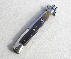 NEW FRANK BELTRAME 11" GENUINE BRAZILIAN HORN BAYONET BLADE ITALIAN STILETTO