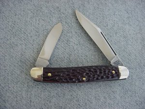 Vintage KUTMASTER, UTICA, N.Y., U.S.A. Large Serpintine 2 Blade Pocket Knife