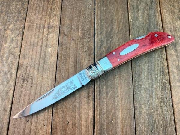 Kabar Dolphin Smooth Red Bone Lockback 1989