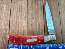 Kabar Dolphin Smooth Red Bone Lockback 1989