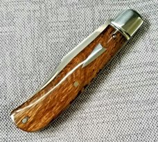 Bobby Toole Custom Mammoth Ivory Backpocket Knife, New, CPM-154 ,4 5/8" ,Steel Bolsters..shield Bobby Toole Custom Mammoth Ivory Backpocket Knife, New, CPM-154 ,4 5/8" ,Steel Bolsters..shield