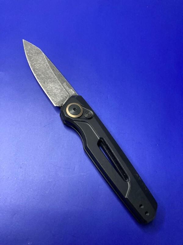 Kershaw Launch 11 Automatic Knife Black Aluminum  7550