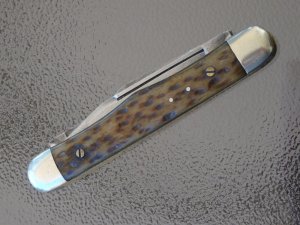 Vintage Long Pull Miller Brothers (?) (Maher & Grosh) Knife; Rare Screw on Scales