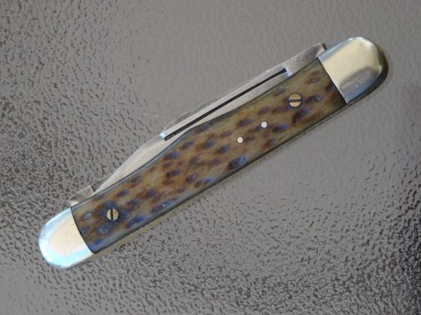Vintage Long Pull Miller Brothers (?) (Maher & Grosh) Knife; Rare Screw on Scales