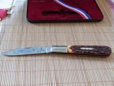 Schrade Cutlery Daddy Barlow 1904-1984 USA With Original leather Box, All papers