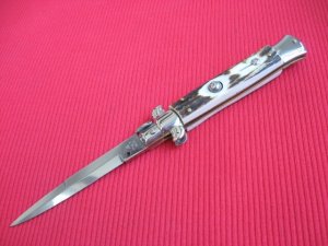 NEW ARMANDO BELTRAME 9" STAG Bayonet Blade ITALIAN STILETTO Knife