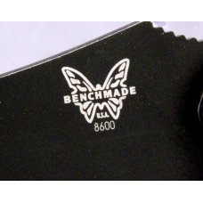 BENCHMADE 8600 Automatic Knife, Micarta-Like Non-Slip Handles, Axis Lock, Fires Hard, Locks Tight