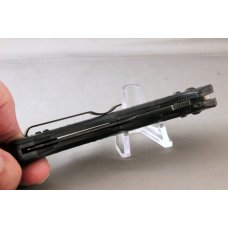 BENCHMADE 8600 Automatic Knife, Micarta-Like Non-Slip Handles, Axis Lock, Fires Hard, Locks Tight