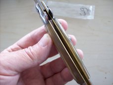 Renzo Beltrame 9 inch Honey Horn Stiletto Bayo Swivel Bolster Brand New Renzo Beltrame 9 inch Honey Horn Stiletto Bayo Swivel Bolster Brand New