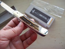 Hubertus Knife Solingen, Germany Size 10 Medium Genuine Stag NIB Hubertus Knife Solingen, Germany Size 10 Medium Genuine Stag NIB