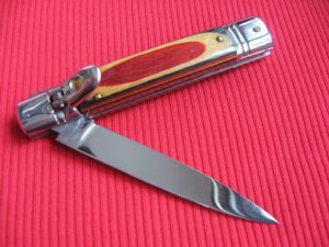 Older Italian MASSARO Slim Leverlock Knife