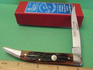 Queen Cutlery USA Amber Bone Toothpick Pattern # 112 1/2