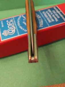 Queen Cutlery USA Amber Bone Toothpick Pattern # 112 1/2 Queen Cutlery USA Amber Bone Toothpick Pattern # 112 1/2