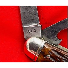Vintage ULSTER KNIFE CO 4-Blade #1502 “Official” Boy Scouts of AmericCamp/Utility Pocket Knife Vintage ULSTER KNIFE CO 4-Blade #1502 “Official” Boy Scouts of AmericCamp/Utility Pocket Knife