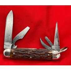 Vintage ULSTER KNIFE CO 4-Blade #1502 “Official” Boy Scouts of AmericCamp/Utility Pocket Knife Vintage ULSTER KNIFE CO 4-Blade #1502 “Official” Boy Scouts of AmericCamp/Utility Pocket Knife
