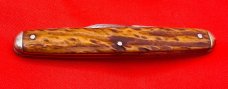 Vintage HUMASON & BECKLEY2-Blade Equal End Senator Pen Pocket Knife c.1852-1916 Green Bone Vintage HUMASON & BECKLEY2-Blade Equal End Senator Pen Pocket Knife c.1852-1916 Green Bone