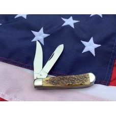 Vintage 1977 Queen Master Cutler Collection Small Trapper Pocket Knife w/ Beautiful Handles Vintage 1977 Queen Master Cutler Collection Small Trapper Pocket Knife w/ Beautiful Handles
