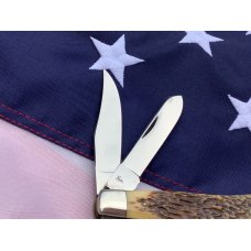 Vintage 1977 Queen Master Cutler Collection Small Trapper Pocket Knife w/ Beautiful Handles Vintage 1977 Queen Master Cutler Collection Small Trapper Pocket Knife w/ Beautiful Handles