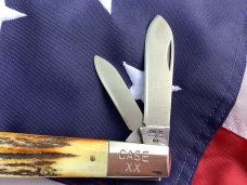 Case XX 1982 8 Dot Barlow w/ Great Stag Handles -Mdl# 52009 SSP -Serialized #2210