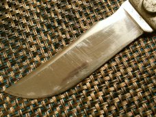 UNION CUTLERY KNIFE AXE BLADE CHANGER KABAR FIXED BLADE SHEATH KNIFE KNIVES OLD ANTIQUE VINTAGE