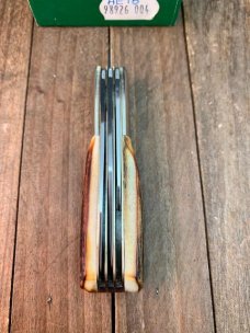 Henckels by Boker 3 Blade Stag Barlow Solingen Germany Henckels by Boker 3 Blade Stag Barlow Solingen Germany