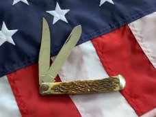 Vintage 1977 Queen Master Cutler Collection Trapper Pocket Knife w/ Beautiful Handles Vintage 1977 Queen Master Cutler Collection Trapper Pocket Knife w/ Beautiful Handles