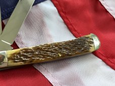 Vintage 1977 Queen Master Cutler Collection Trapper Pocket Knife w/ Beautiful Handles Vintage 1977 Queen Master Cutler Collection Trapper Pocket Knife w/ Beautiful Handles