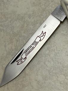 Cripple Creek USA Old Fort TN 1989  American Edge 1 of 45 Stag Coke Bottle Knife 