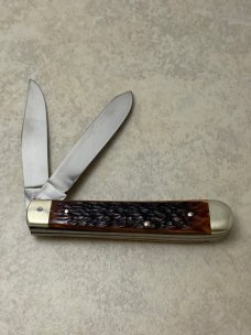 C. Schlieper German Eye Germany Bone TKCA 1982 1 of 255 Trapper Knife C. Schlieper German Eye Germany Bone TKCA 1982 1 of 255 Trapper Knife