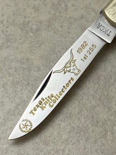 C. Schlieper German Eye Germany Bone TKCA 1982 1 of 255 Trapper Knife C. Schlieper German Eye Germany Bone TKCA 1982 1 of 255 Trapper Knife