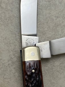 C. Schlieper German Eye Germany Bone TKCA 1982 1 of 255 Trapper Knife C. Schlieper German Eye Germany Bone TKCA 1982 1 of 255 Trapper Knife