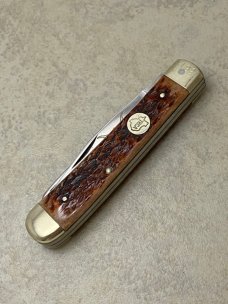C. Schlieper German Eye Germany Bone TKCA 1982 1 of 255 Trapper Knife C. Schlieper German Eye Germany Bone TKCA 1982 1 of 255 Trapper Knife