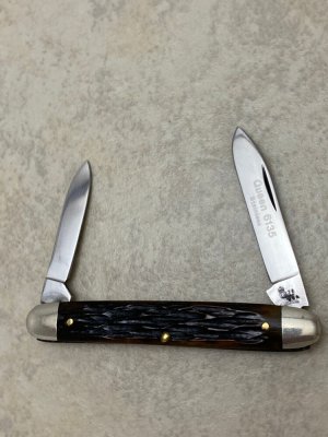 Queen 1978 USA 6135 Stainless Bone Pen Knife 