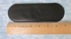 3 ITALIAN BLACK LEATHER AGA CAMPOLIN ITALY EMBOSSED SWITCHBLADE KNIFE POUCHES 3 ITALIAN BLACK LEATHER AGA CAMPOLIN ITALY EMBOSSED SWITCHBLADE KNIFE POUCHES