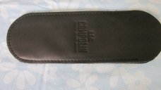 3 ITALIAN BLACK LEATHER AGA CAMPOLIN ITALY EMBOSSED SWITCHBLADE KNIFE POUCHES 3 ITALIAN BLACK LEATHER AGA CAMPOLIN ITALY EMBOSSED SWITCHBLADE KNIFE POUCHES