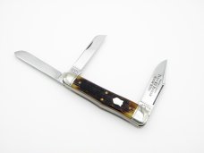 Maher & Grosh #335 Texas Ranger Whittler by Great Eastern; 3 5/8” closed, jigged bone handles
