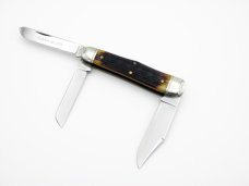 Maher & Grosh #335 Texas Ranger Whittler by Great Eastern; 3 5/8” closed, jigged bone handles