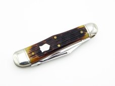 Maher & Grosh #335 Texas Ranger Whittler by Great Eastern; 3 5/8” closed, jigged bone handles