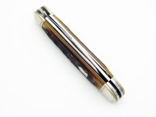 Maher & Grosh #335 Texas Ranger Whittler by Great Eastern; 3 5/8” closed, jigged bone handles